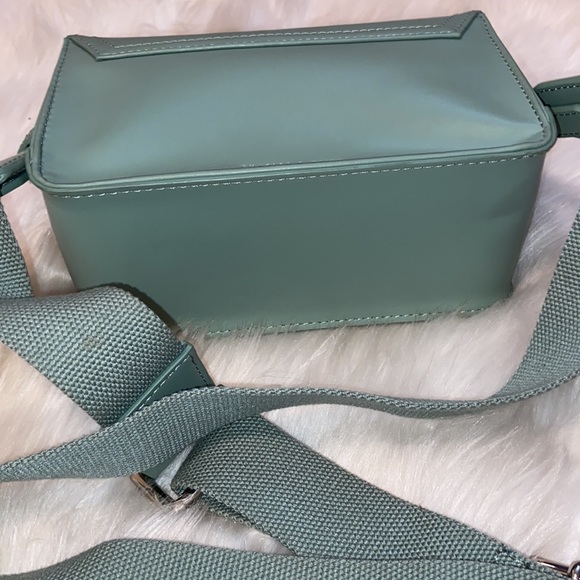 Charles & Keith Save Green Mini Crossbody Buckle Strap Bag - Picture 5 of 16